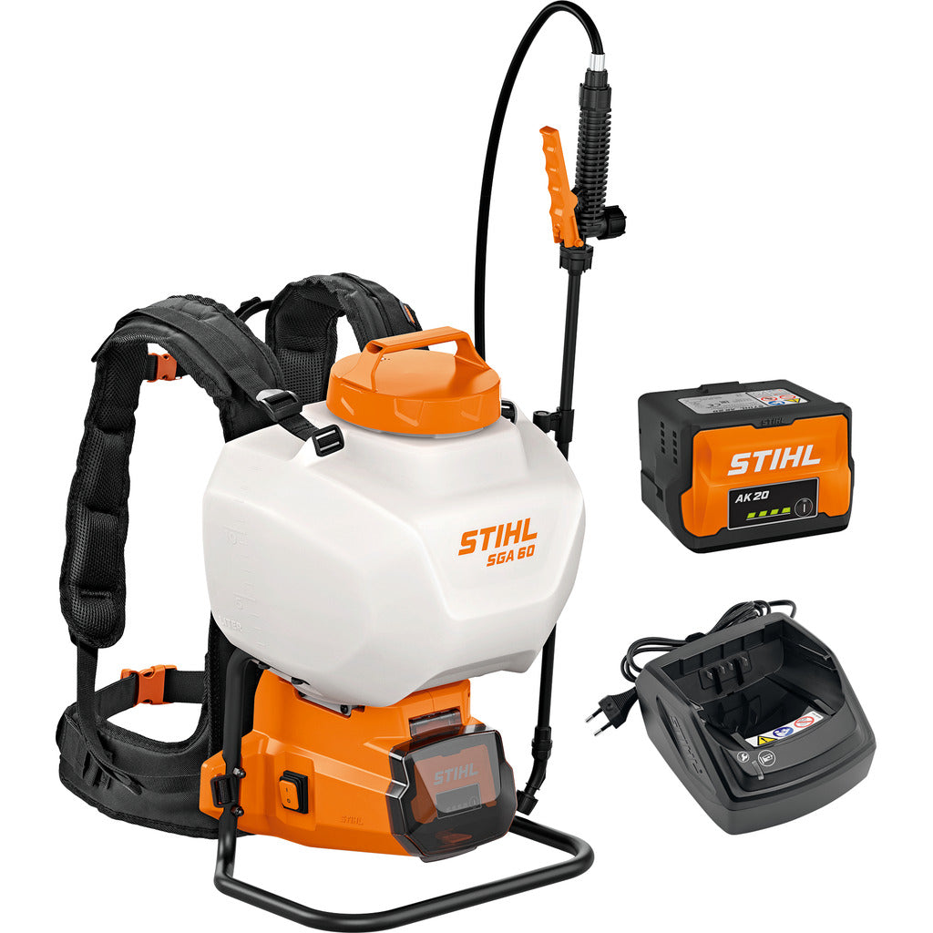 Stihl Akku-Spritzgerät SGA 60 / mit Akku AK 20 und Ladegerät AL 101