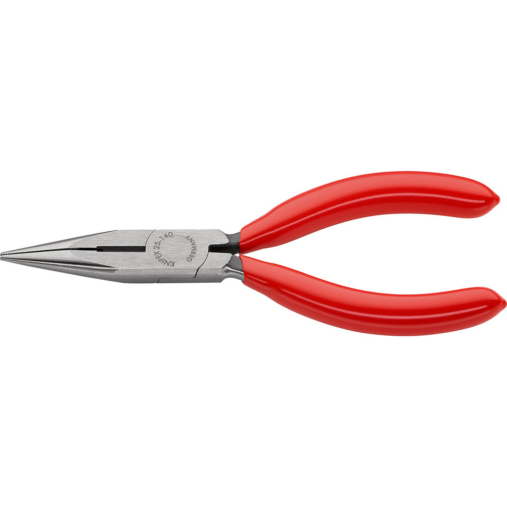 Knipex Flachrundzange mit Schneide / Radiozange