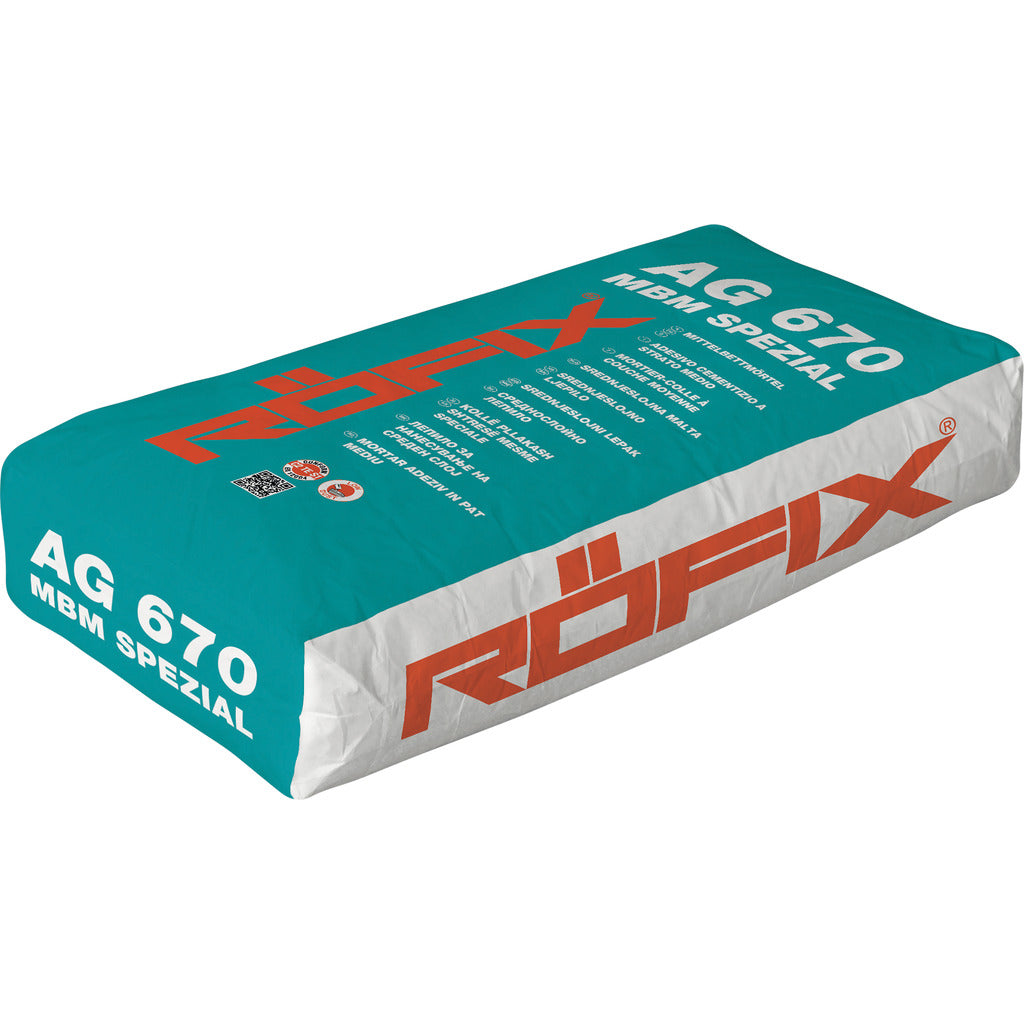 RÖFIX Mittelbettmörtel AG 670 FLEX S1 MBM SPEZIAL