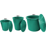 Regentonne mit Deckel und Auslaufhahn