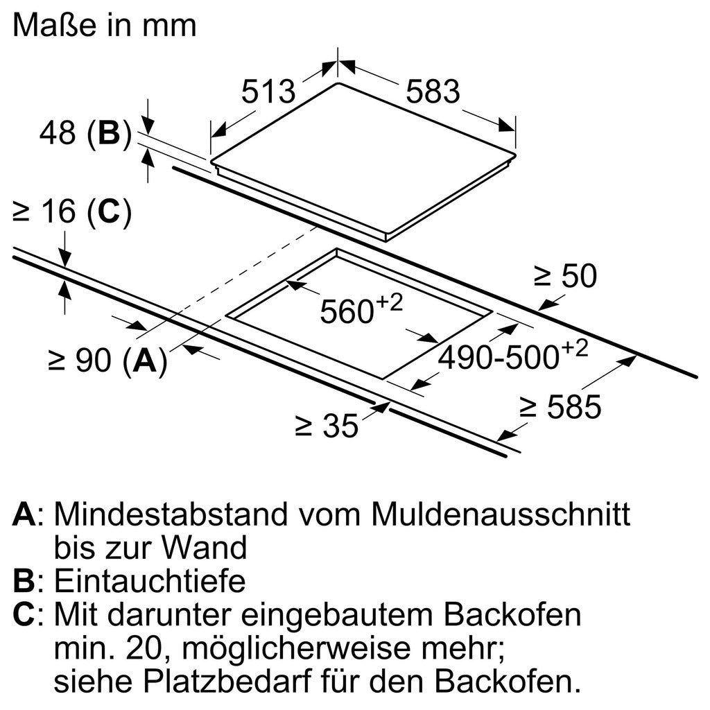 Elektrokochfeld iQ300 ET645HN17E