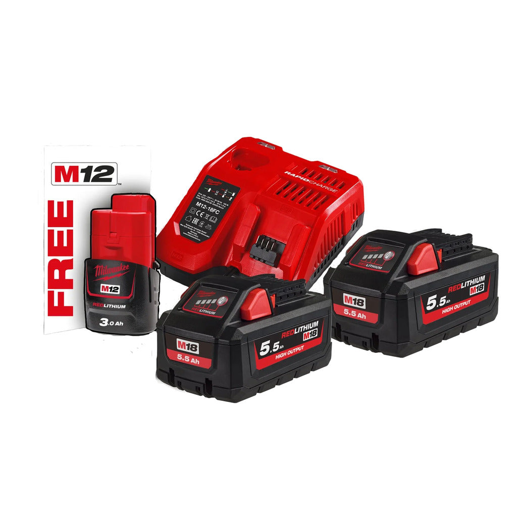 Battery starter set M18HNRG-552