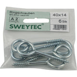 Bulloni ad occhiello SBV zincati