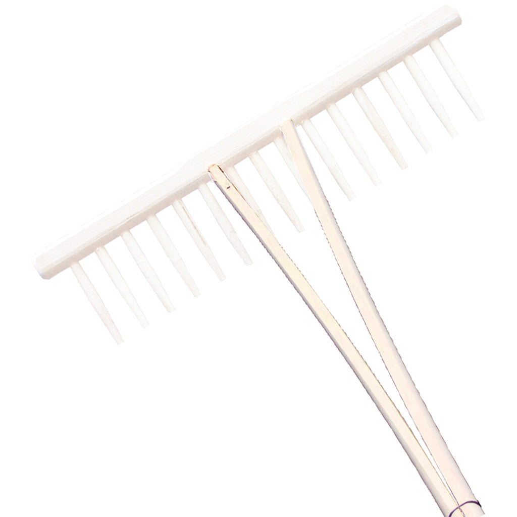 wooden hay rake