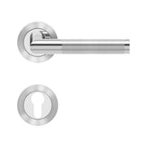 Door handle set model Rio Steel (ER 34)