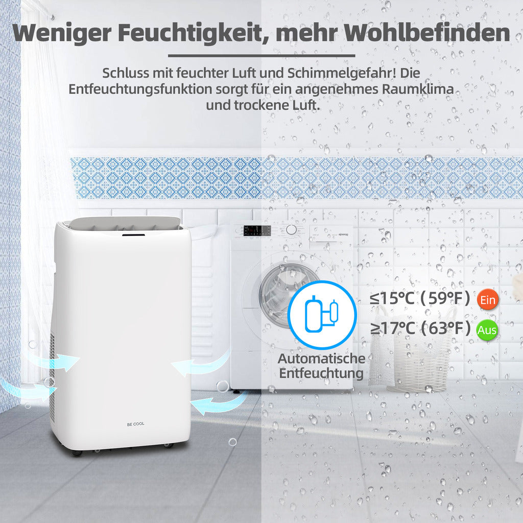 Klimagerät 16.000 BTU mit WIFI / Heizfunktion