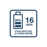 Doppelladegerät EXAL18V2-320