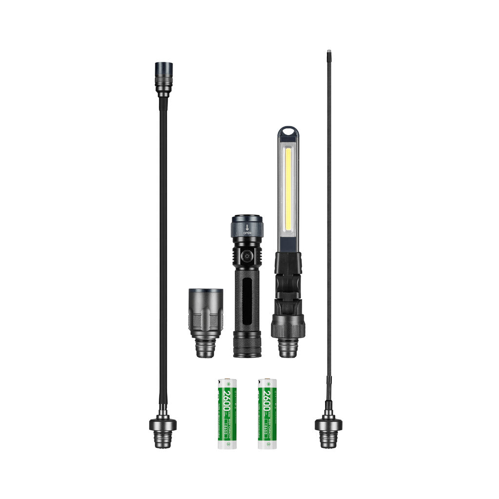 Akku-Multi Light LED Tachenlampe 4 in 1