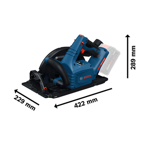 Sega circolare a batteria EXKS18V-68GX
