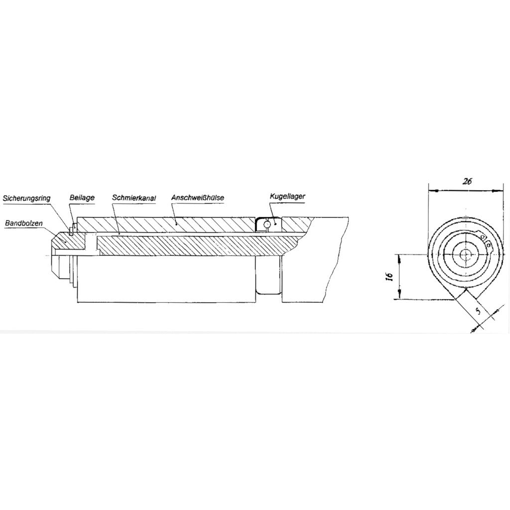 Anschweißband HPK 1602
