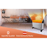 SHX Konvektorheizung mit Turbo-Heizlüfter