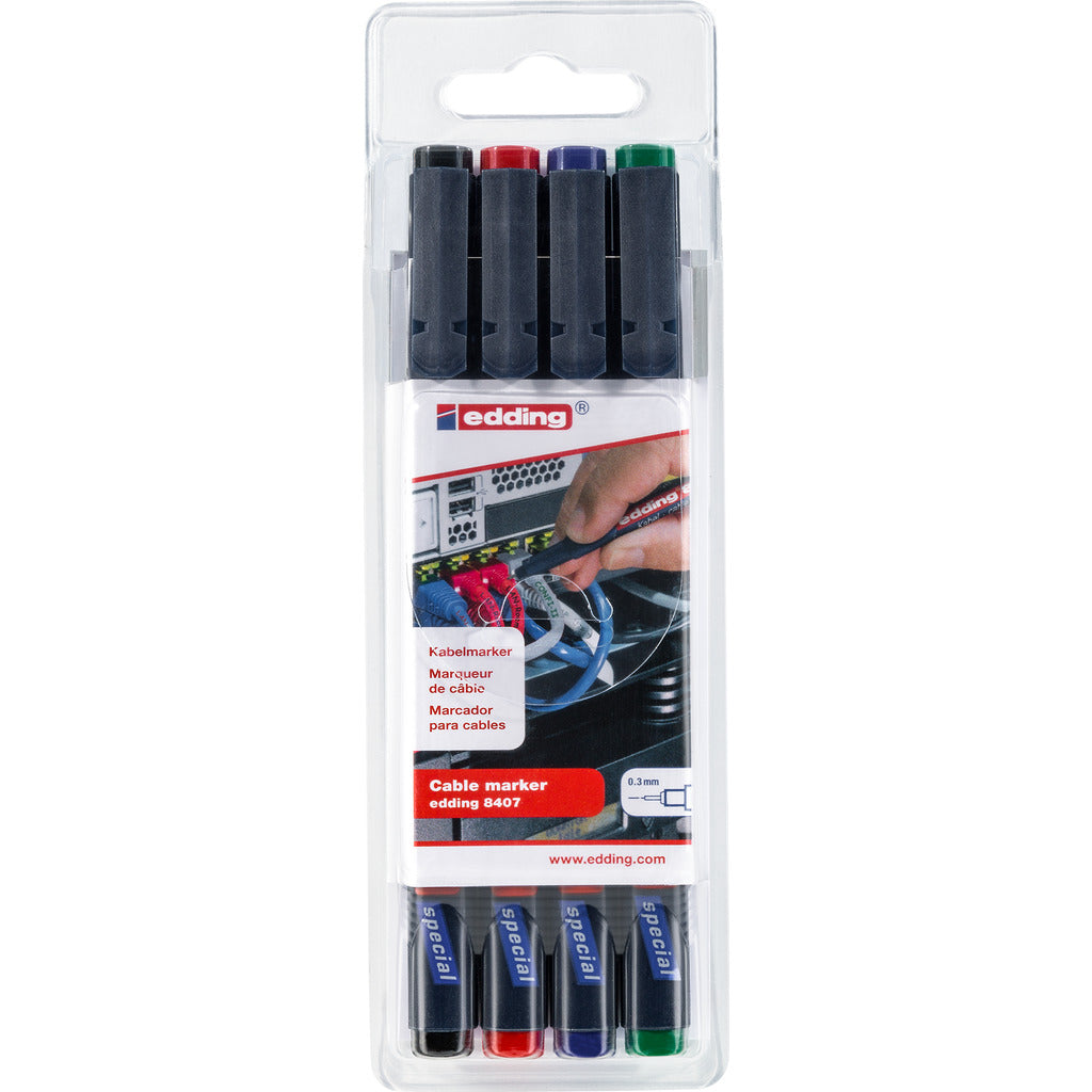 Kabelmarker 8407 / 4er-Set