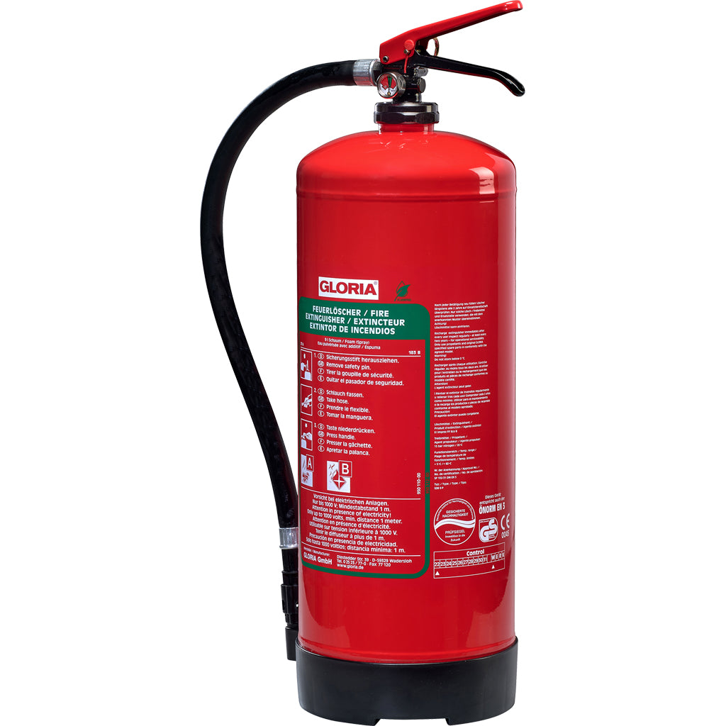Estintore a pressione permanente a schiuma senza fluoro SDB 9 P