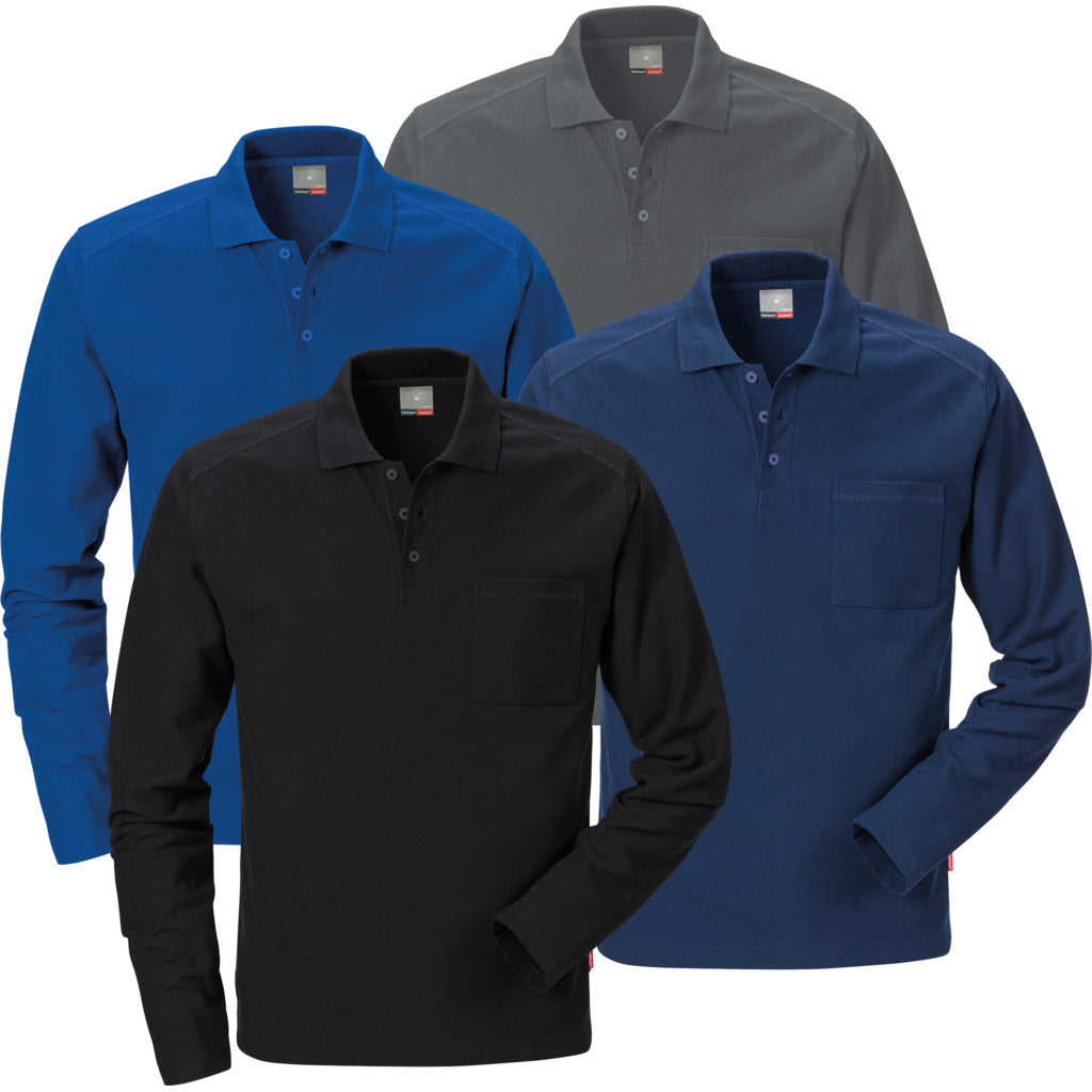 Polo a maniche lunghe 7393 PM