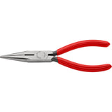 Knipex Flachrundzange mit Schneide / Radiozange