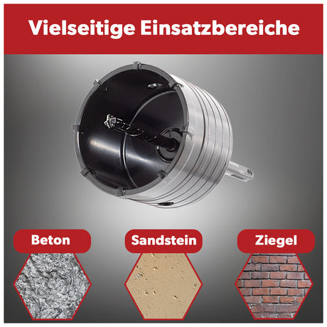 Siwitec SDS Plus Hartmetall Bohrkrone 68 mm