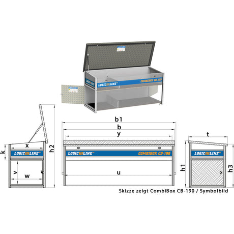 CombiBox ohne Standfüße