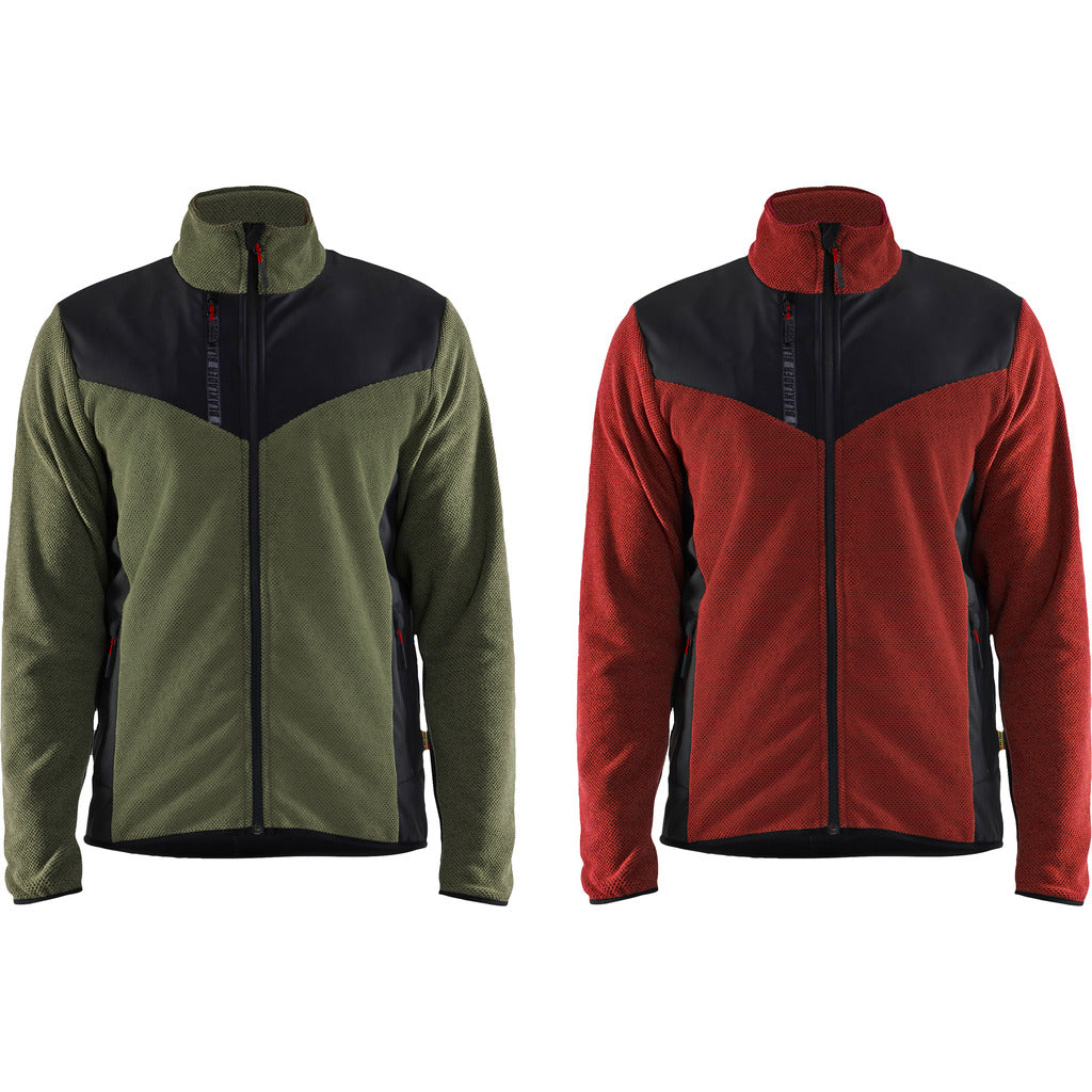 Strickjacke mit Softshell 5942