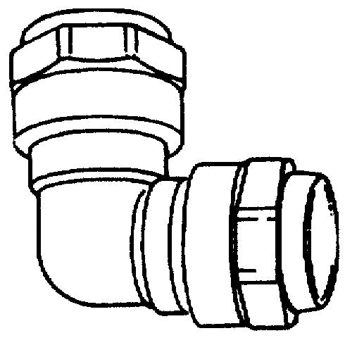 Winkelverbindungsstück 90° Typ 120