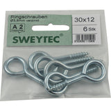 Bulloni ad occhiello SBV zincati