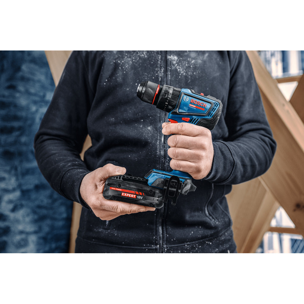 Trapano avvitatore a percussione a batteria EXSB18V-90