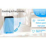 BE COOL Klimagerät 14.000 BTU mit WIFI