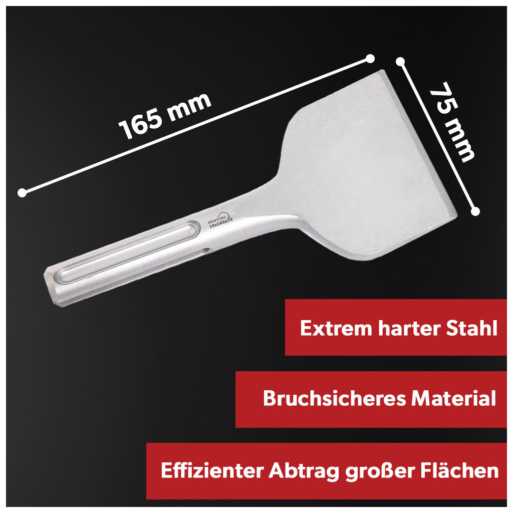 Siwitec SDS Max Fliesenmeißel 75 x 165 mm