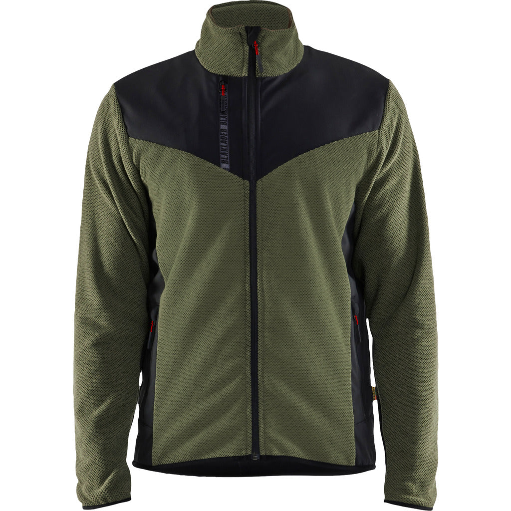 Strickjacke mit Softshell 5942
