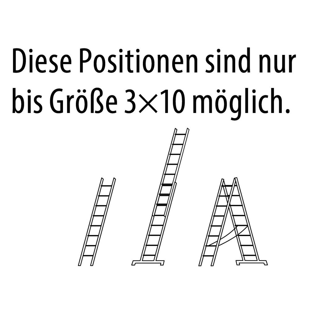 ALU-PRO Mehrzweckleiter 3-teilig 70047