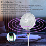 BE COOL Stand- und Tischventilator mit Mückenabwehr