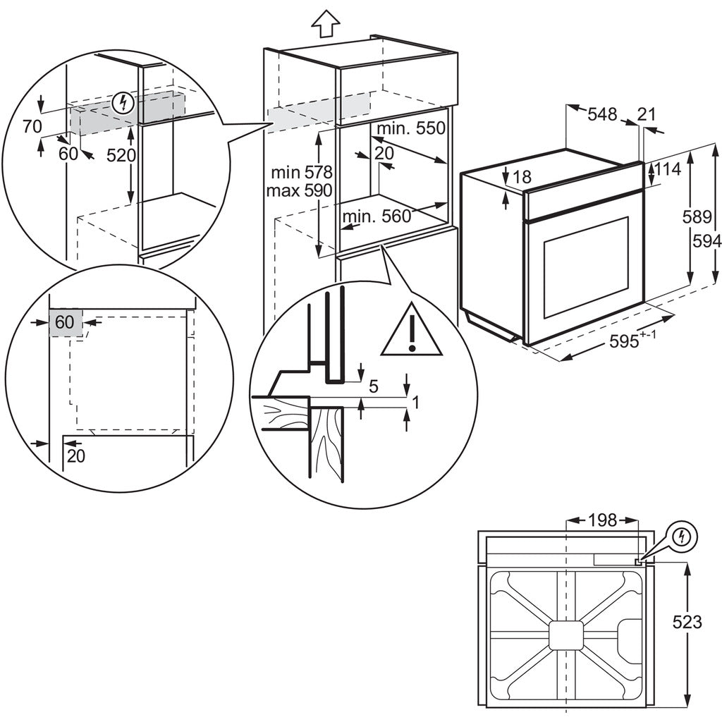 Einbau-Backofen 7000 MealAssist BS7700B