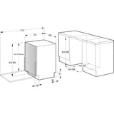 Fully integrated dishwasher G400 GV642D90