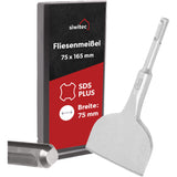 Siwitec SDS Plus Fliesenmeißel 75 x 165 mm