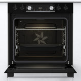 Stufa da incasso Black Set 4 Pirolisi