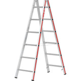 Sprossenstehleiter, beidseitig begehbar 4023