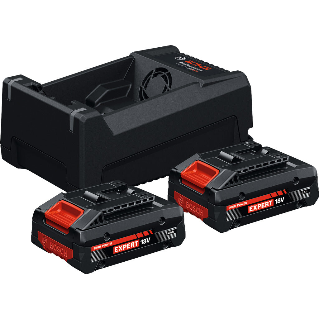 Akku-Starter Set 2x EXBA 18V-40 + GAL12V/18V-80