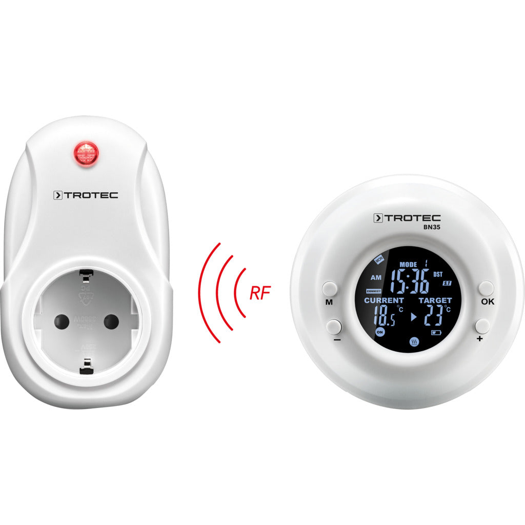 Funk-Thermostat mit Zeitschaltuhr BN35