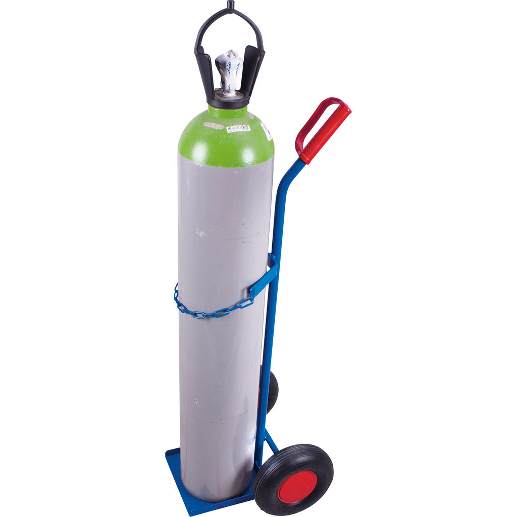 Stahlflaschenkarre für 1 Flasche à 40 - 50 L