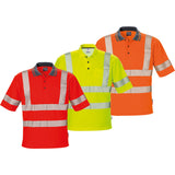 High vis polo shirt class 3 7406 PHV
