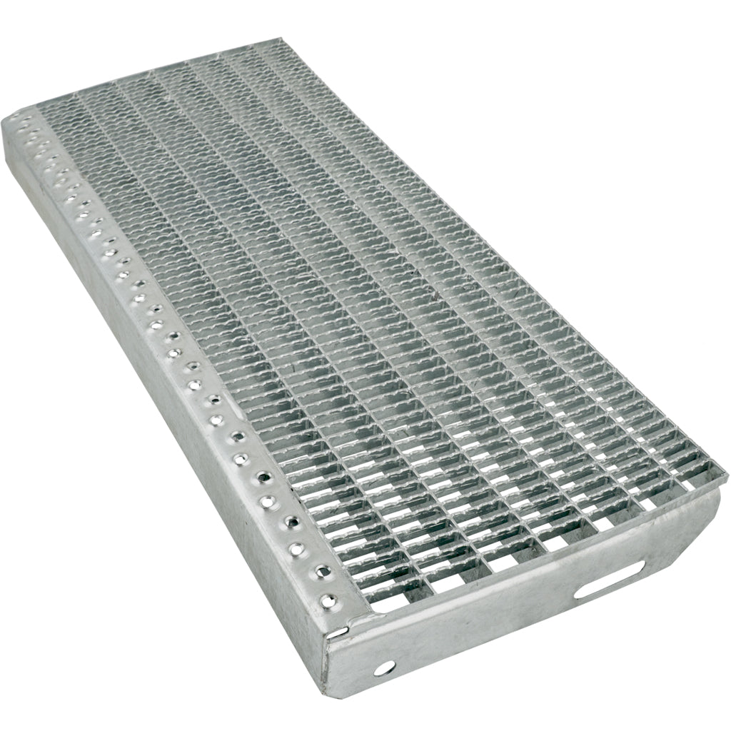 Normtreppenrost R11 mit DIN-Lochung feuerverzinkt MT 33/11 mm