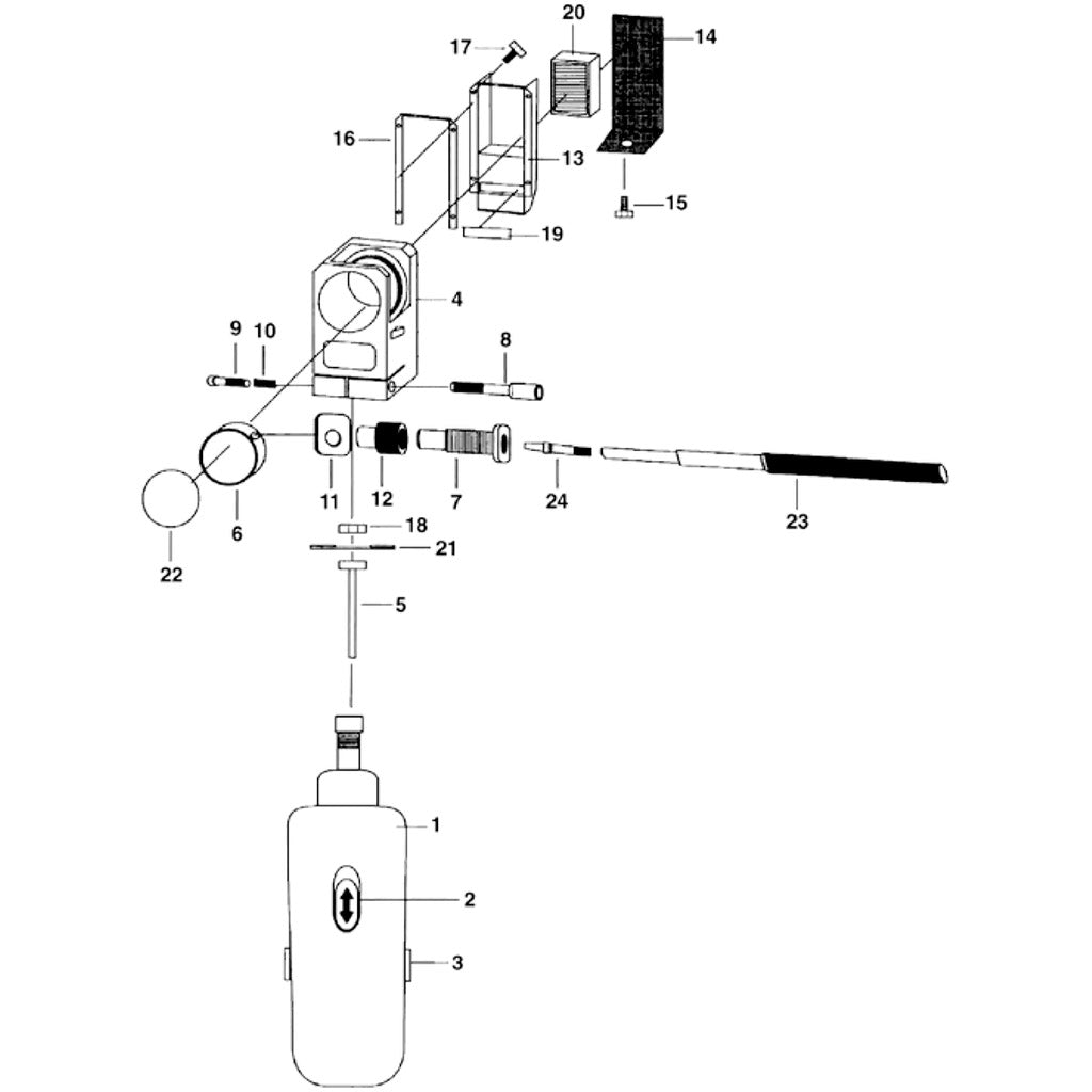 Affilatrice per elettrodi ESAB