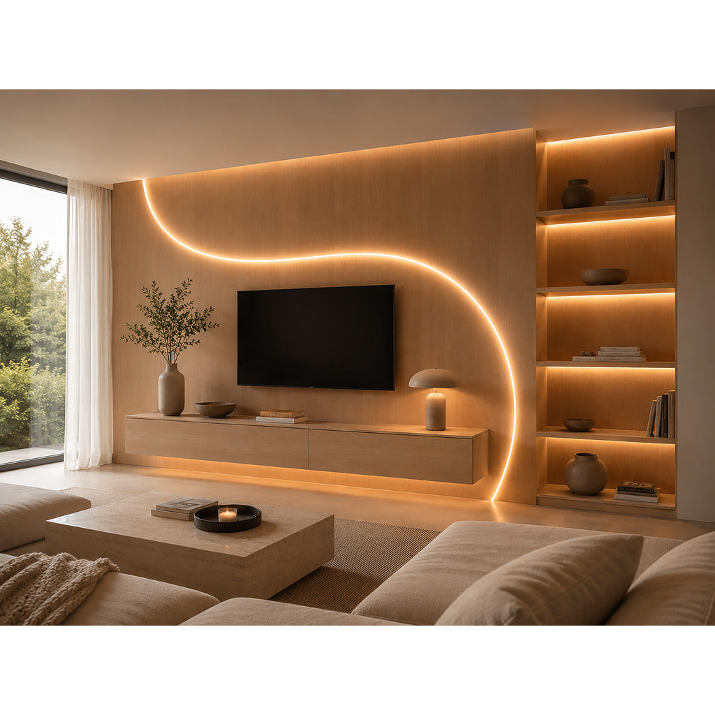 FLEXLINE 48 mit MONO LED-Band 8W