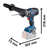 Trapano/avvitatore a batteria BiTurbo GSR18V-150C