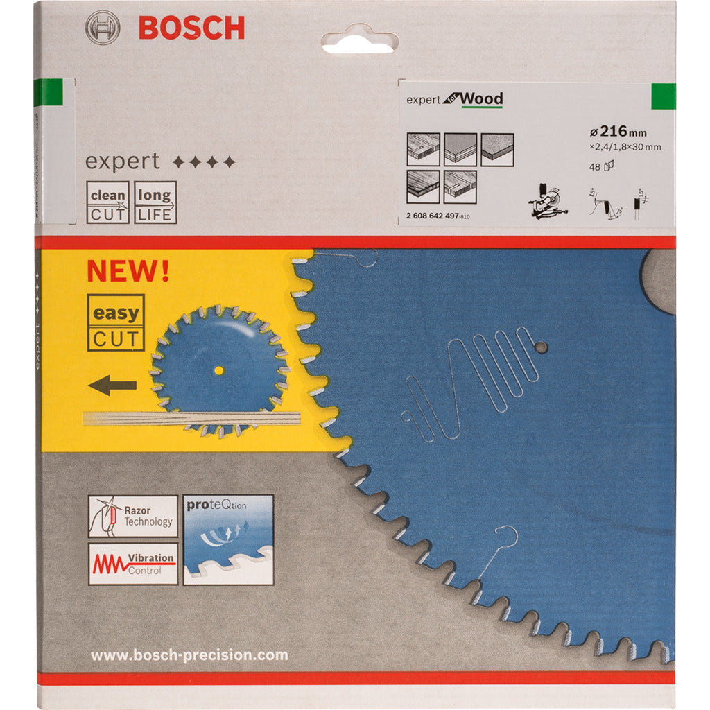 Professionelles Kreissägeblatt-Set 216x30mm