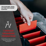 Siwitec Sortimentsbox / 8 Fächer und 7 Trennstege