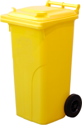Abfall- und Wertstoffsammelbehälter / 2-Rad Container (F)