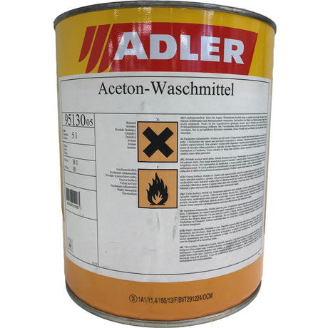 Aceton-Waschmittel