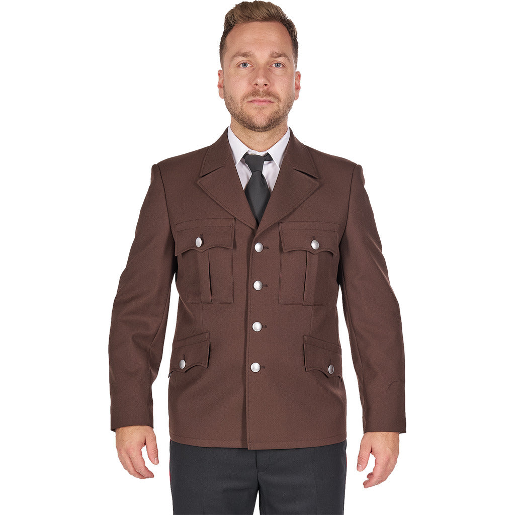 Service blouse "Men" brown / according to ÖBFV regulations