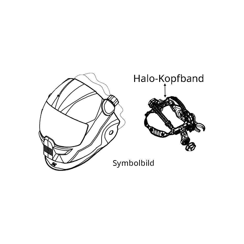 Fascia per capelli ESAB Halo / Sentinel A60 Air