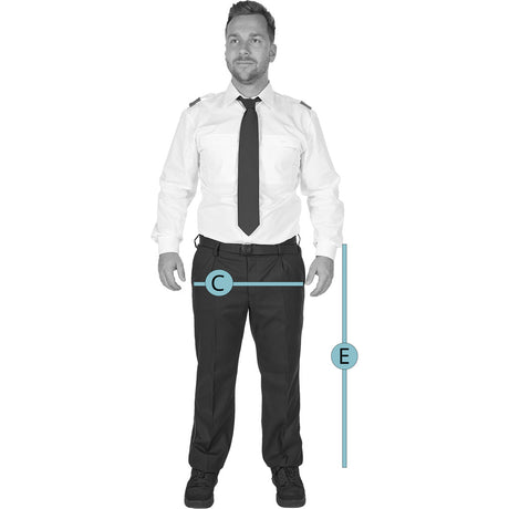 Diensthose "Herren" schwarz / lt. Vorschrift des ÖBFV